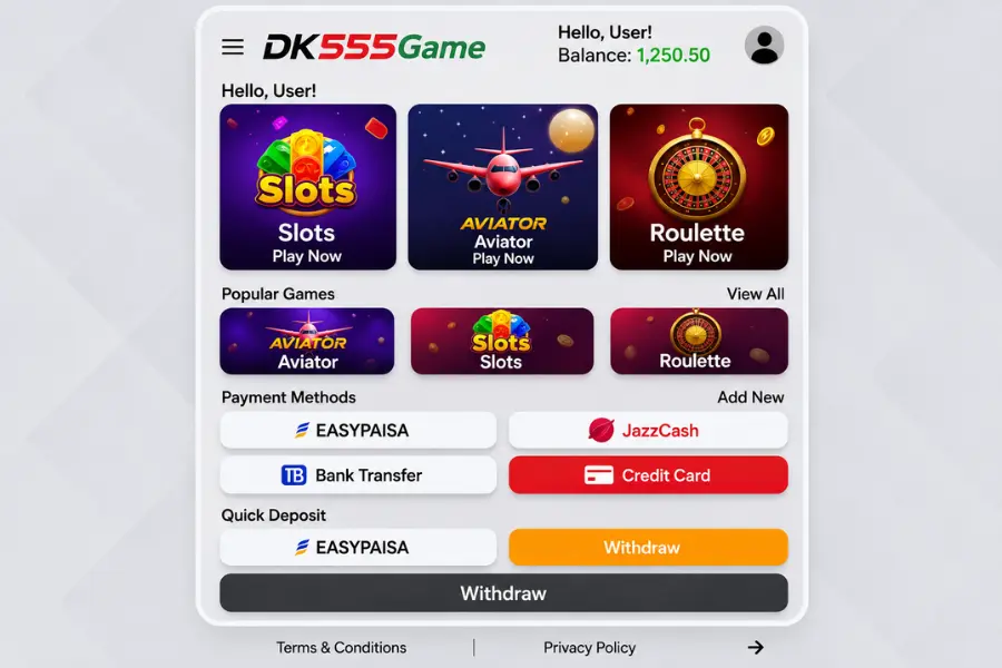 DK555 Game Overview